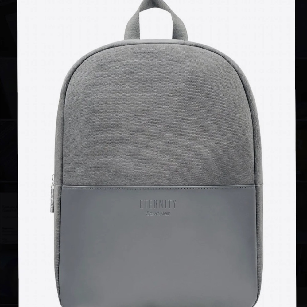Calvin Klein backpack bag purse Eternity new with tags
Gray